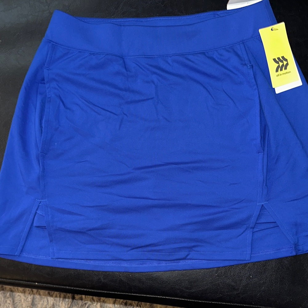 Athletic Skort in Bright Cobalt Blue